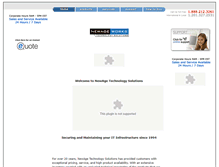 Tablet Screenshot of newageworks.com